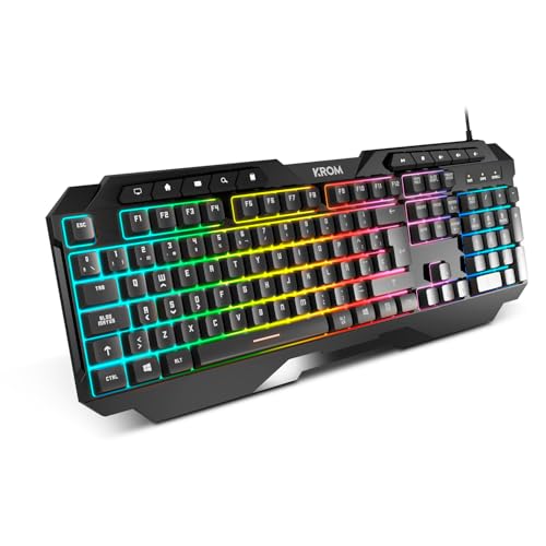 Pack gaming 4 en 1: teclado RGB, ratón 3600 DPI, cascos y alfombrilla XXL