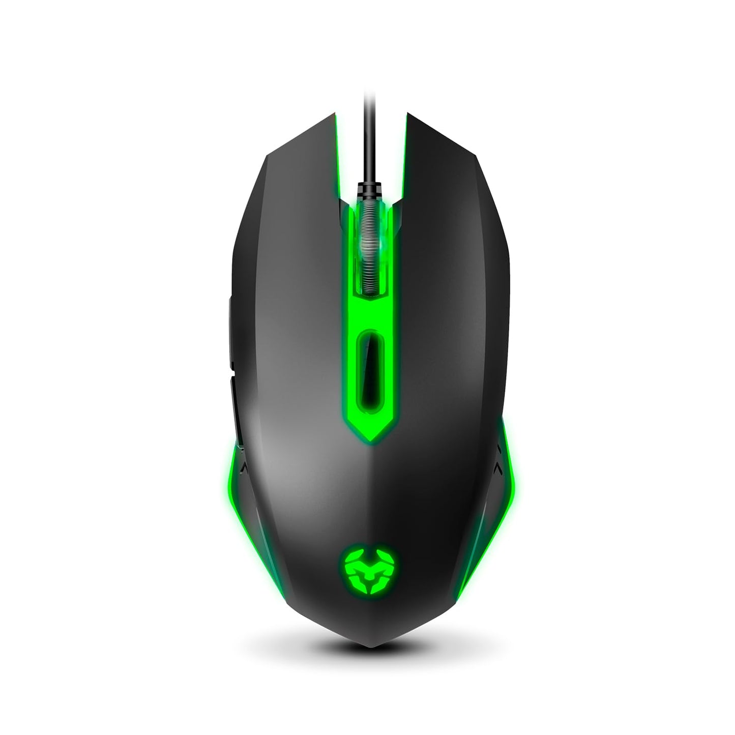 Pack gaming 4 en 1: teclado RGB, ratón 3600 DPI, cascos y alfombrilla XXL